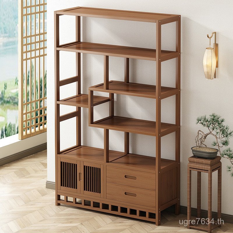 Duobaoge Tea Rack Display Rack ตู้ไวน์ Modern Clearance ชาตู้ชุดชา Rack โรงงาน Bogu Rack ตําแหน่งชั้