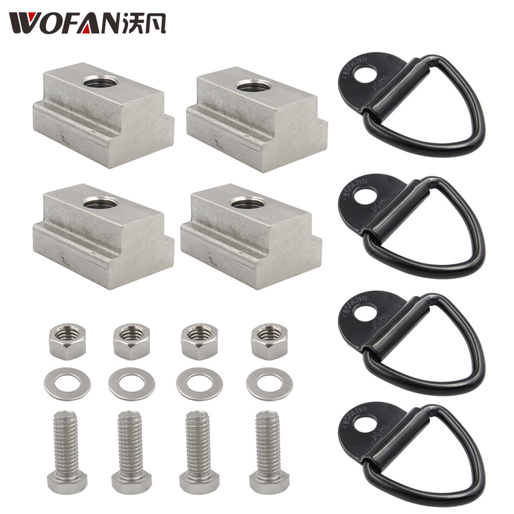 เหมาะสําหรับ Toyota Tarcomatanto Pickup Truck Deck 3/8 "-16 เกลียว T Slot Nut สามเหลี่ยม V-Shaped แห