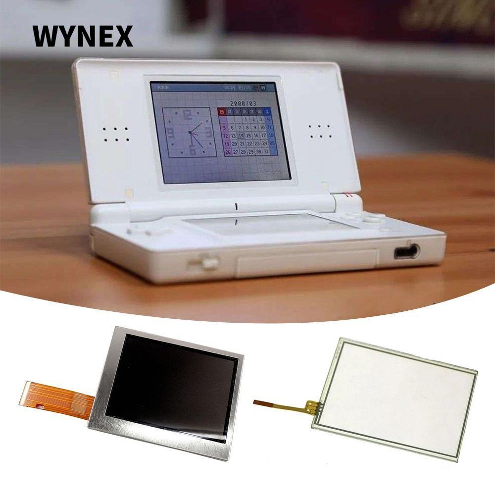 WYNEX จอแสดงผล LCD,อะไหล่หน้าจอคอนโซลเกม,อุปกรณ์เสริมซ่อมหน้าจอสัมผัส DIY สําหรับ DS/NDS