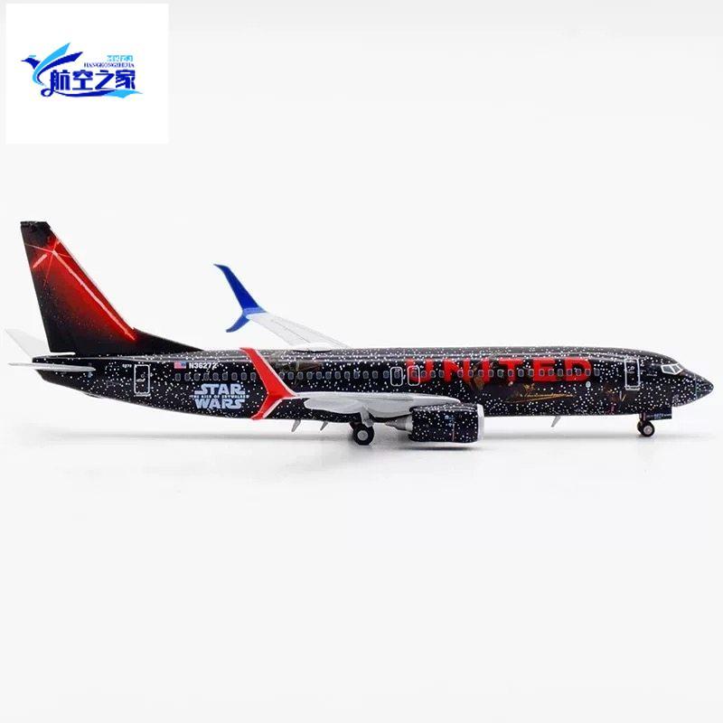 JC Wings 1: 400 เครื่องบินรุ่น Alloy United Airlines B737-800 N36272 Star Wars