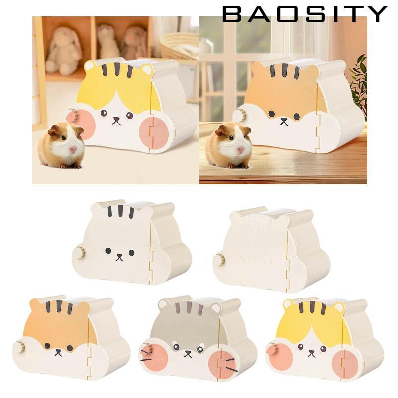 [Baosity] Hamster House Hideaway Hamster Habitat Decor สําหรับหนูแคระ Hamster Lemings