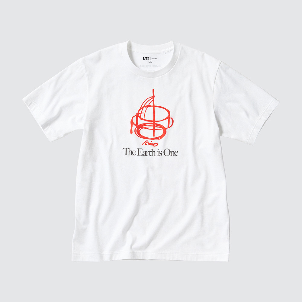 เสื้อยืดแขนสั้นคู่ พิมพ์ลายจาก Tadao Ando