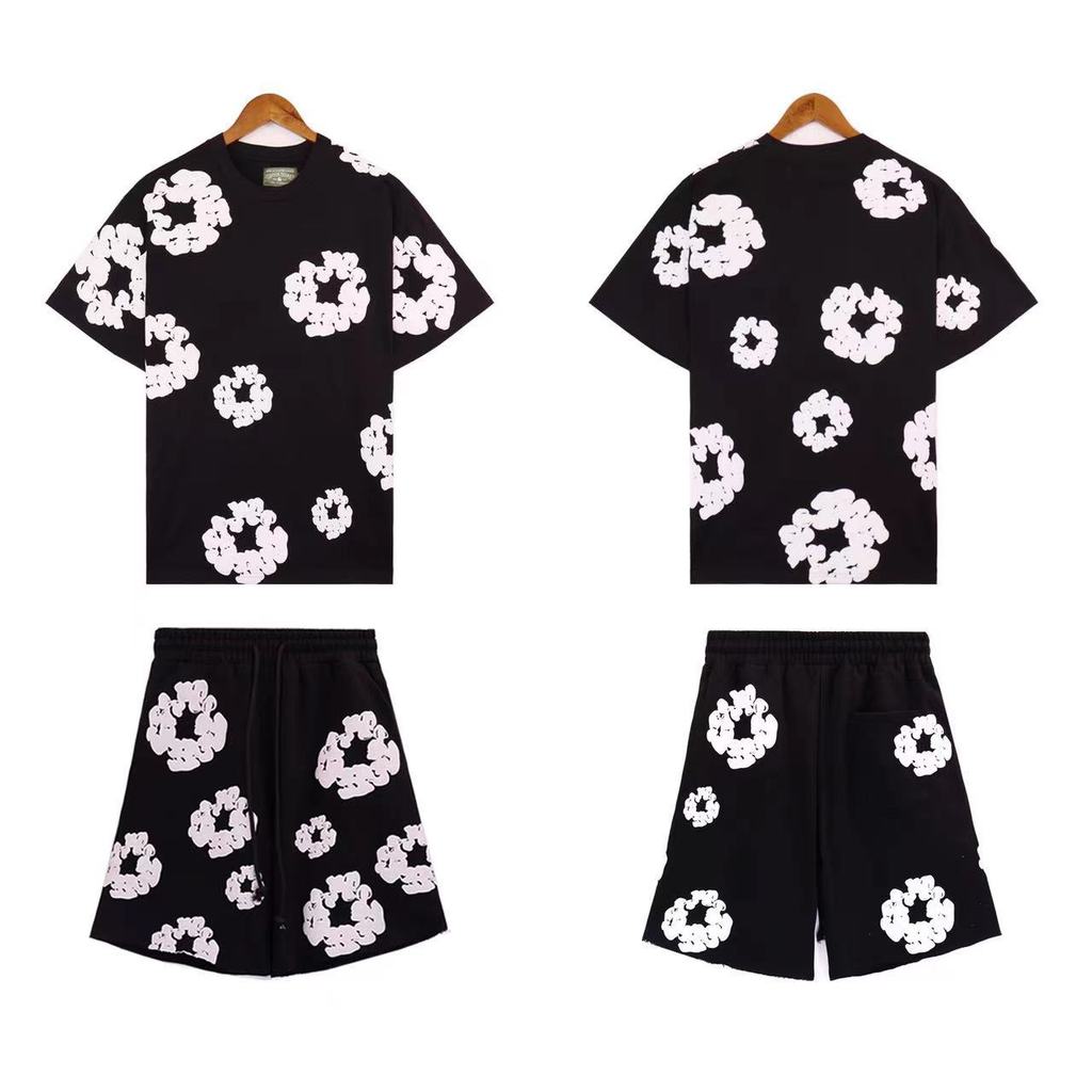 Denim TEARS ใหม่ กางเกงขาสั้น ผ้าฝ้าย สําหรับผู้ชาย