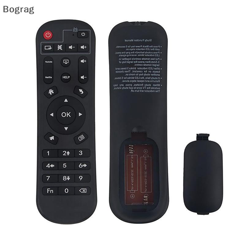 [Bogr] พร้อมฟังก์ชั่นการเรียนรู้รีโมทคอนโทรลสําหรับ A95X TV Box Controller สําหรับ X88pro10 A95X F4 
