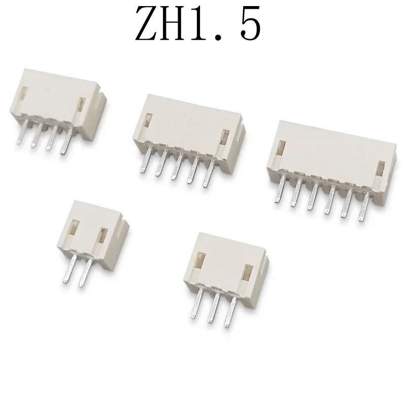 50pcs Zh1.5mm ขาตรงซ็อกเก็ต 2P3P4P5P6P7P ZH1.5 connector 8P9P10P11P12P เข็มตรง