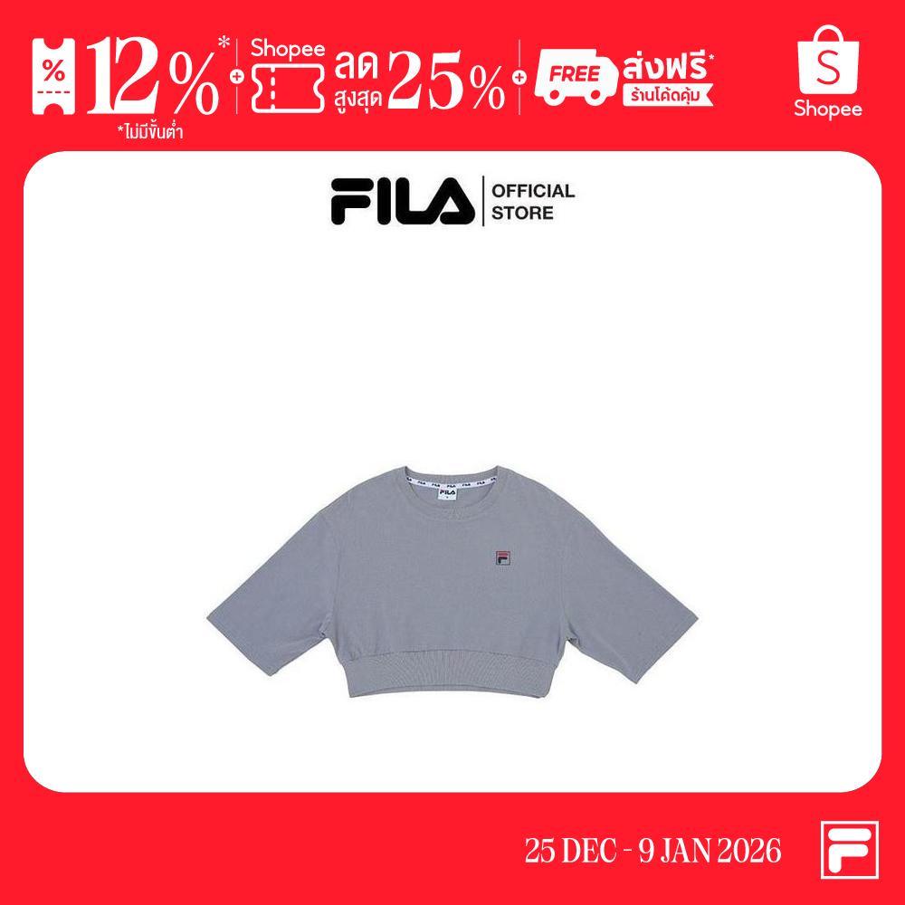FILA เสื้อยืดผู้หญิง รุ่น TSR241014W - สีเทา