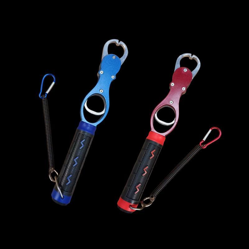 Springeven ตกปลา Lip Gripper ปลา Plier Hand Grip แบบพกพาอลูมิเนียมตกปลา Grip Hook Gripper พร้อมน้ําห