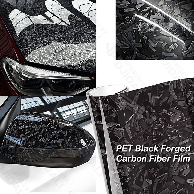 ฟิล์มCarbon Fiber เปลี่ยนสีรถ PET คุณภาพสูง กันน้ำ กันUV รูปที่ 6