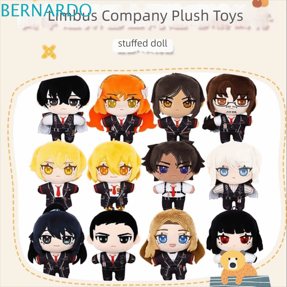 BERNARDO Limbus Company ของเล่นตุ๊กตา, Sinclair Outis Ryoshu Heathliff Hell Bus Company Plush, Home 
