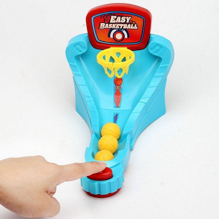 ของเล่นเพื่อการศึกษาสําหรับเด็กเครื่องบาสเก็ตบอลมือถือดีดนิ้วเกมตารางบาสเก็ตบอลมือตาประสานงานแม่ลูกป