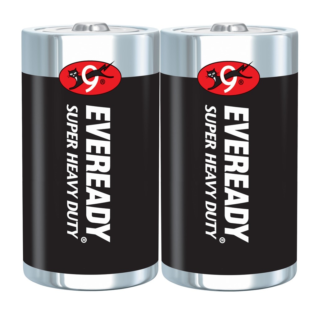 ถ่าน Eveready Black Super Heavy Duty ขนาด D EVEREADY BLACK SHD 1250 SW2 (D)