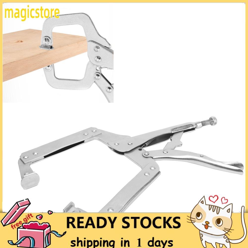 Macospice Macospice ล็อค CClamp 14 CType คีมโลหะผสมเหล็ก Vise DIY งานไม้เครื่องมือ Fixing