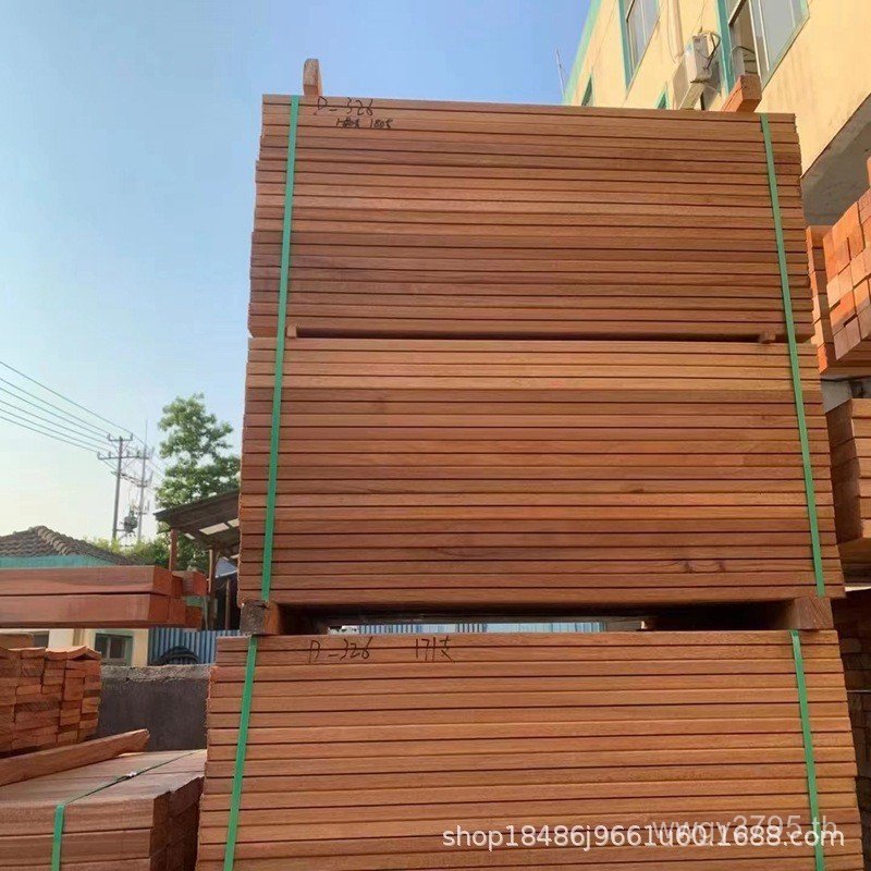 Red Willow ทรงกระบอกสวน Gujian E18 วัสดุ Willow Eucalyptus Willow Eucalyptus Armrest รถกลางแจ้งไม้ E