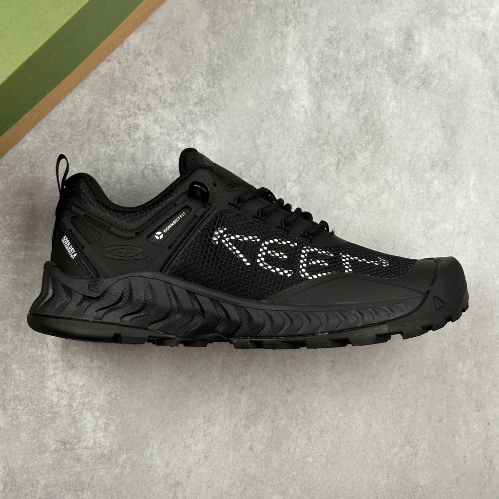 KEEN NXIS EVO WP รองเท้าเดินป่ากันน้ําตาข่ายระบายอากาศสบายทนต่อการสึกหรอ All-Terrain ยาง Outsole รอง