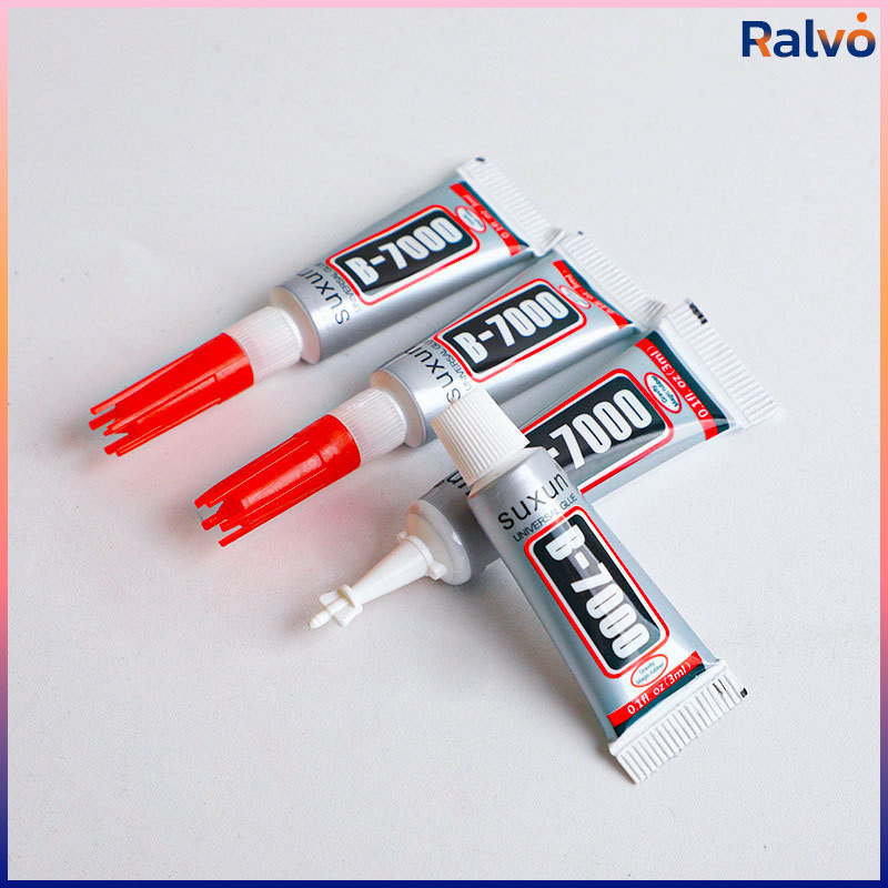 R.O. ยางกาว B7000 ปลายเข็ม ใช้สำหรับติดหน้าจอโทรศัพท์มือถือ งาน handicraft DIY แห้งช้า แบบใส - รูปที่ 4