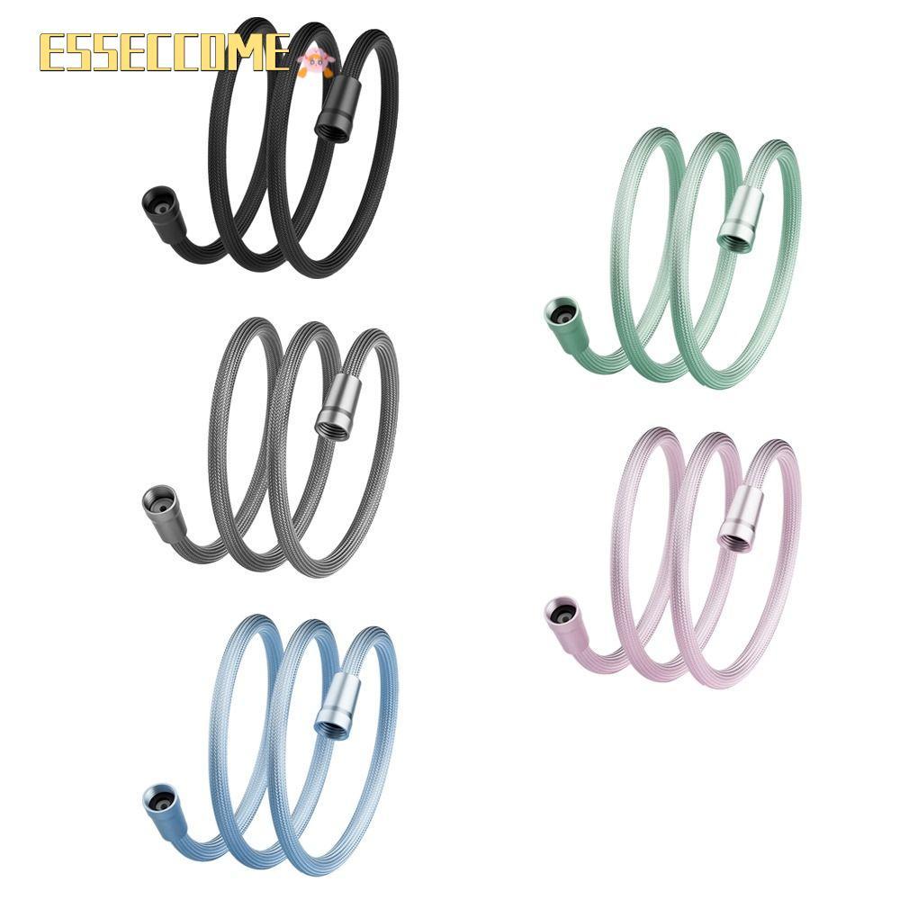 ESSECCOME ฝักบัว Tube, Anti Winding 1.5/2 เมตรมือถือท่ออาบน้ําที่มีประโยชน์ยืดหยุ่น GI/2 Universal I
