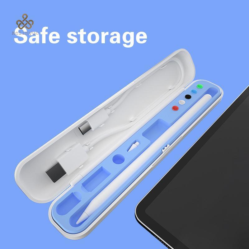 HELINYUE กล่องสําหรับดินสอ 2 1 สําหรับดินสอ 2nd Generation 1st Gen Stylus เคสป้องกัน I Pad ปากกาอุปก