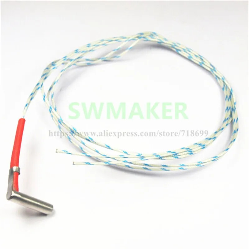 Ultimaker Original ตลับหมึกเครื่องทําความร้อนสําหรับ Extruder Hot End 12V 40W / 24V 25W 6*25 มม.