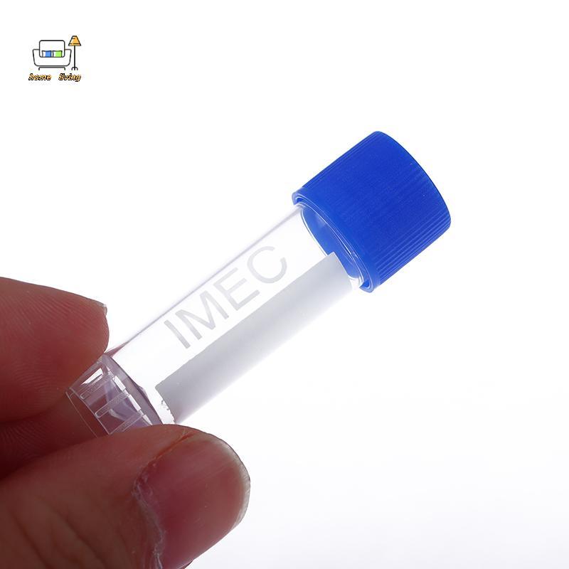 [Onw] 50 ชิ้น 1.8 มิลลิลิตร (2 มิลลิลิตร) พลาสติกสําเร็จการศึกษา Cryovial พลาสติกหลอดทดลองหลอดแช่แข็งตัวอย่างหลอดเก็บเย็นพร้อมฝาสกรู [th]