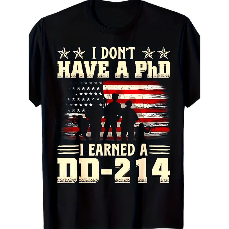 เสื้อยืดกี่เพ้าวินเทจ DD214 |   ฉันไม่มีปริญญาเอก แต่ฉันได้รับเสื้อยืดวินเทจ DD214 สไตล์กี่เพ้าแบบอเ