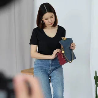 BW Basic U ทรง Slim fit ที่ครองใจสาวๆ แพทเทิร์นนางฟ้า มาพร้อมเนื้อผ้าสุด Premium / Cotton lycra ใส่สบายสุดๆ ลองแล้วจะ...