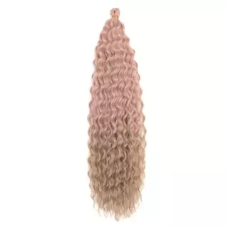 Unuf สังเคราะห์โครเชต์ผมสีดําสไตล์ 22INCH บราซิล Braids Afro Curls ผม Extensions เส้นใยทนความร้อนอเมริกันแอฟริกันผู้หญิง Kinky Curly ผม