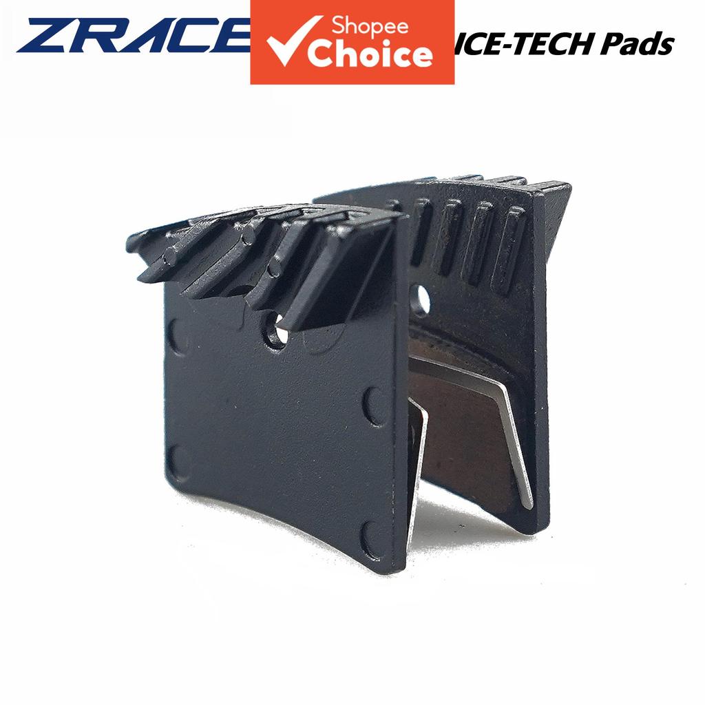 ZRACE M1/M2 X4 แผ่นเบรกโลหะ, แผ่นเซรามิกฐานทองแดง, แผ่นระบายความร้อน, TCE-TECH, รองรับ J02A/J03C/Hop