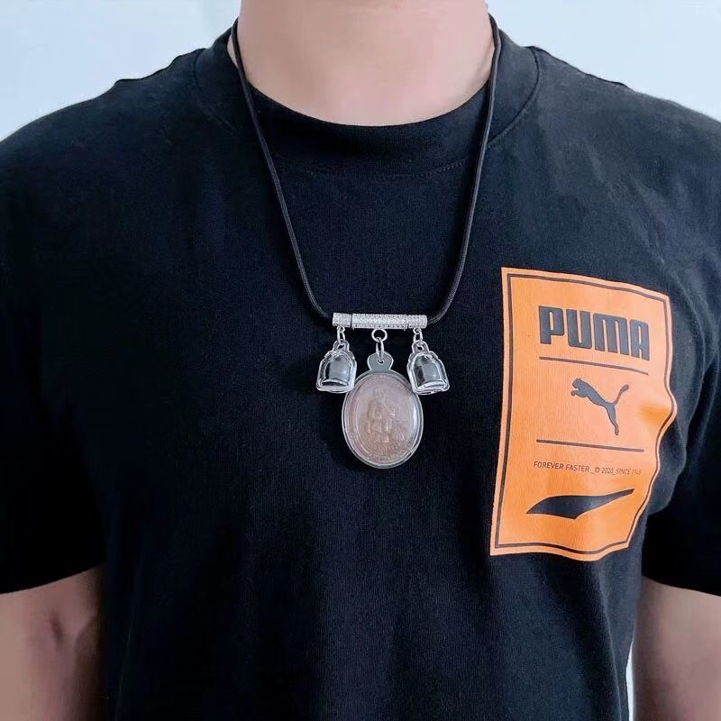 ตอนนี้ สินค้าใหม่ ประเทศไทย Amulet CHAIN สามแขวน Amulet CHAIN จี้ขนาดกลางขนาดเล็ก Dedicated Thai Amu