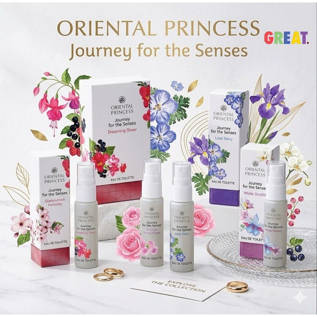 Oriental Princess น้ำหอม Journey for The Senses Eau de Toilette 9 ml