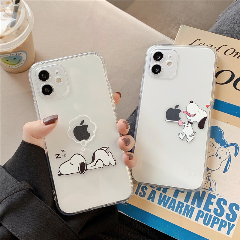 เคสไอโฟน 16 pro max เคสไอโฟน 16 pro Creative Dog Snoopy เหมาะสําหรับเคสโทรศัพท์ Apple 15pro iPhone11