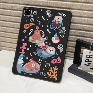 เคสแท็บแล็ต For samsung Tab A8 S8 A9 A11 S8 S9 A7 S6 S7 S9 S10 plus FE S6 Lite S11 Ultra S10 FE ซิลิโคนอ่อนนุ่ม เคส