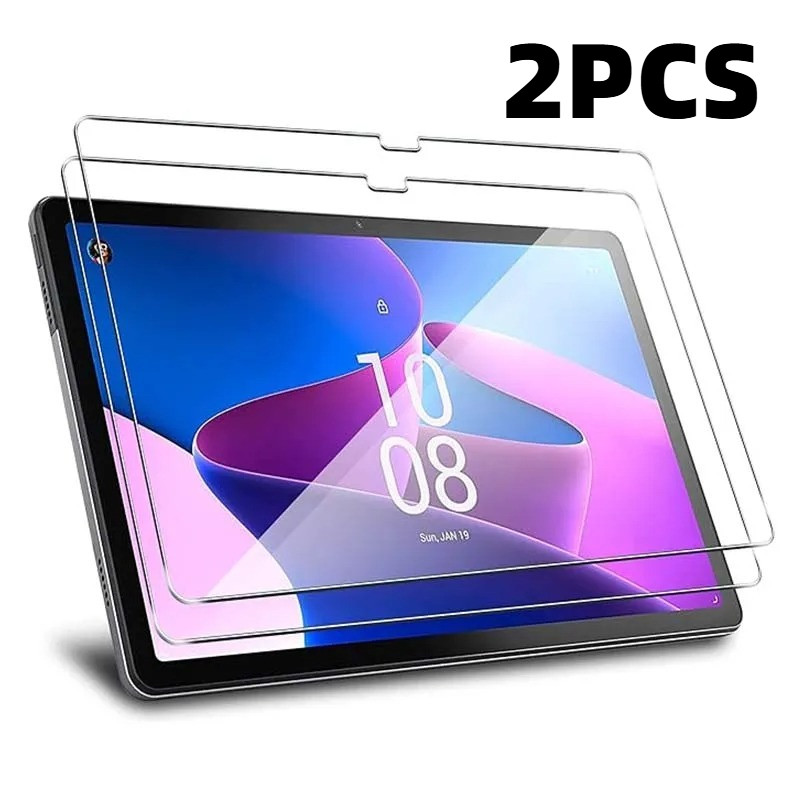 1-2Pcs HD ฟิล์มกระจกนิรภัยสําหรับ Lenovo Tab M9 M8 M7 4th 3th Gen Anti-Fingerprints ฟิล์มสําหรับ Len