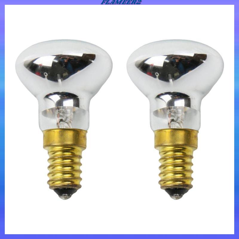 [Flameer2] Reflector Lava Lamp Bulb R39 E14 Decorative Mood Light Bulbs for Table Lamps Living Room 