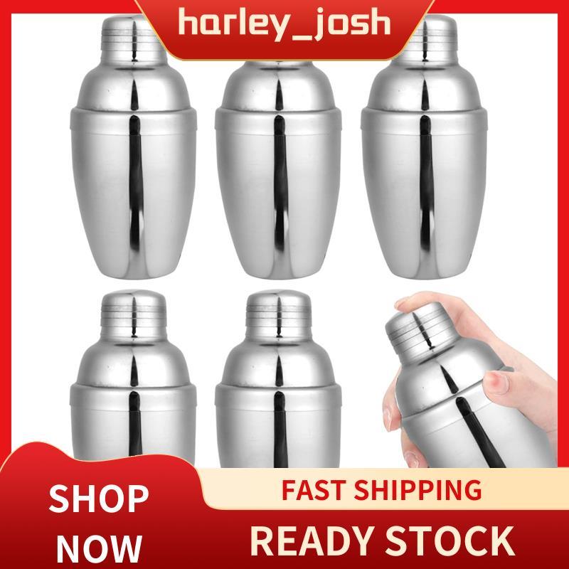 harley_josh 6PCS Mini Cocktail Shaker, Drink Shakers Cocktail,Stainless Mini Shaker, Cocktail Shaker