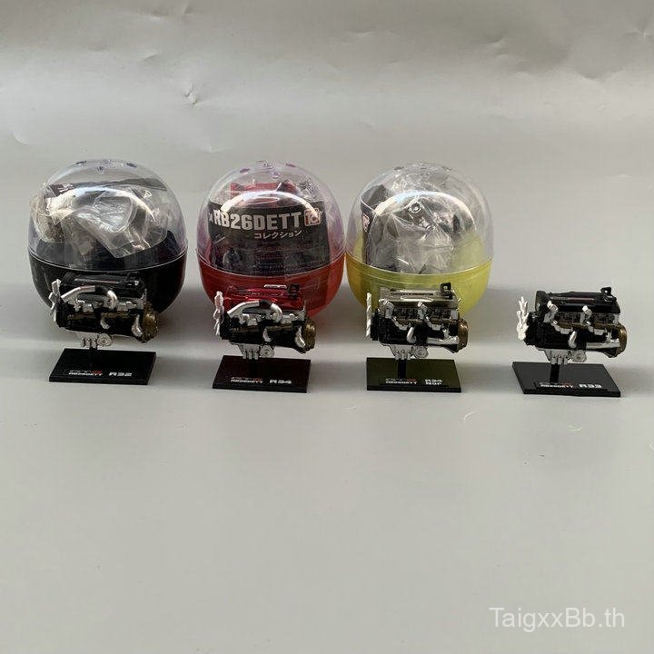 ของเล่นจํานวนมากCabin 1: 24 Nissan RB26DETT เครื่องยนต์โมเดลแคปซูลของเล่นพร้อมสต็อก