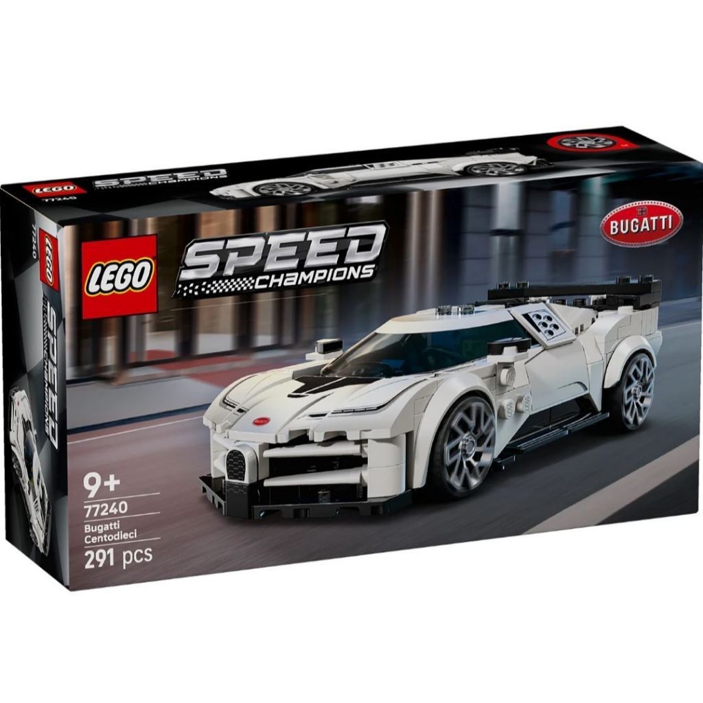 (ส่งด่วน) LEGO® Speed Champions 77240 Bugatti Centodieci Hyper Sports Car
