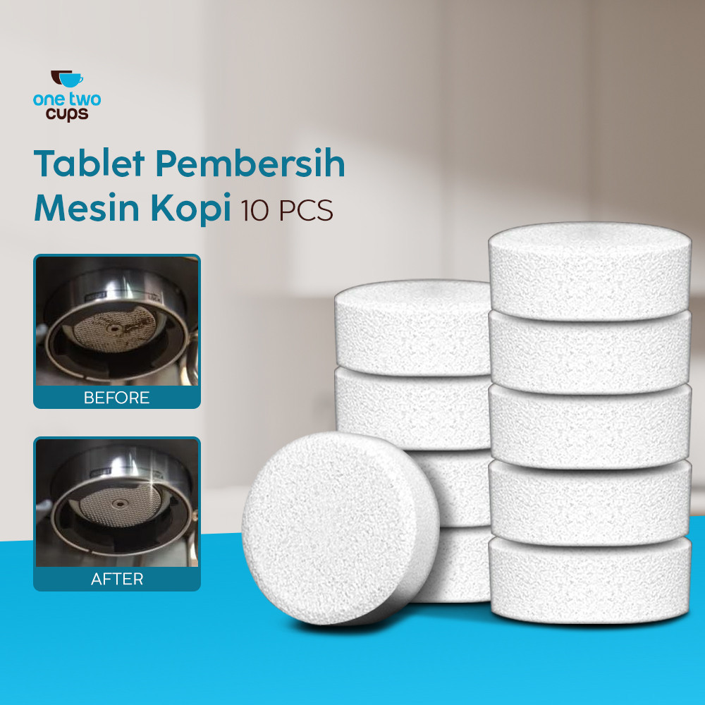 MESIN RC One Two Cups Coffee Machine Cleaner Tablets 10 ชิ้น - CJ129