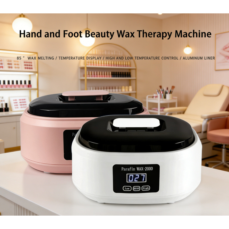 WAX-2000 เครื่องขี้ผึ้งพาราฟิน, เครื่องละลายขี้ผึ้งอุณหภูมิคงที่, การดูแลมือและเท้า, SPA Home Beauty Device, เหมาะสําหรับแรงดันไฟฟ้า 110V-240V