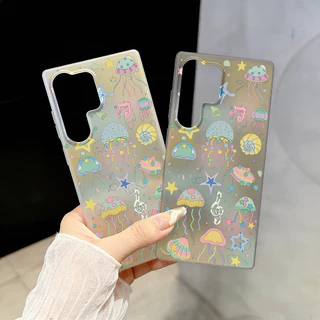 คสโทรศัพท์ for Samsung A57 A37 A56 A17 A07 5G Case A05S A06 A55 A36 A54 A53 4G A26 S26 S25 S23 Ultra S24 FE น้ำค้างแข็ง