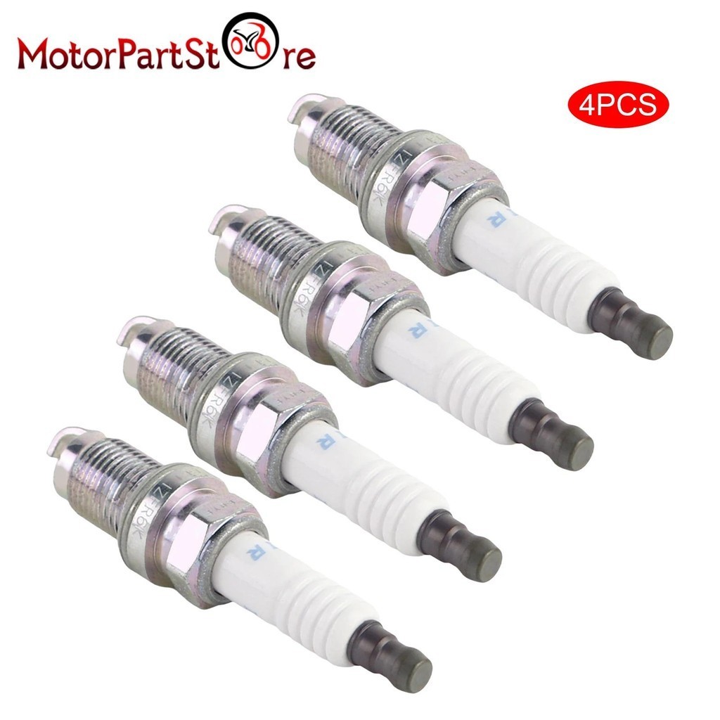 4pcs Spark Plug สําหรับ Honda Accord Civic CR-V องค์ประกอบ Acura CL RL RSX TL TSX เปลี่ยน IZFR6K-11 