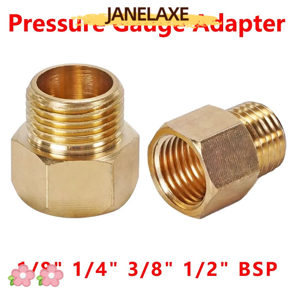 JANELAXE932JN 1 ชิ้นข้อต่อท่อ,ลดหญิงชายเกลียว Hex Bushing Connectors, Coupler Connector 1/8 1/4 3/8 