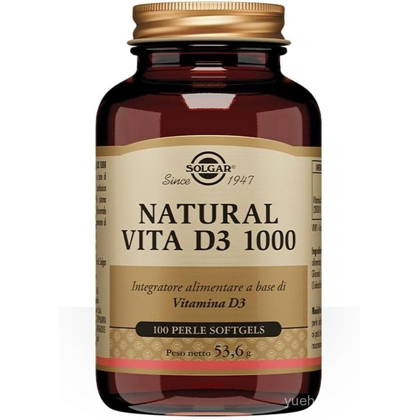 Solgar VITA D3 1000 D3 จาก r Oil 1000 IU 100 Softgel Bead