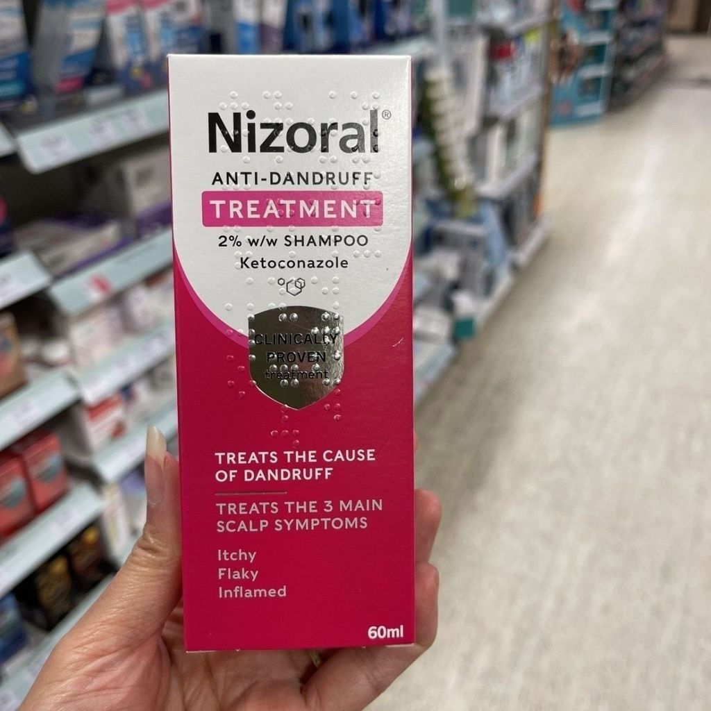 [ขายดี] พร้อมสต็อก Nizoral Nizoral แชมพูฆ่าเชื้อขจัดรังแคล้างไขมันฟื้นฟูหนังศีรษะเพื่อสุขภาพ 60ML3.8