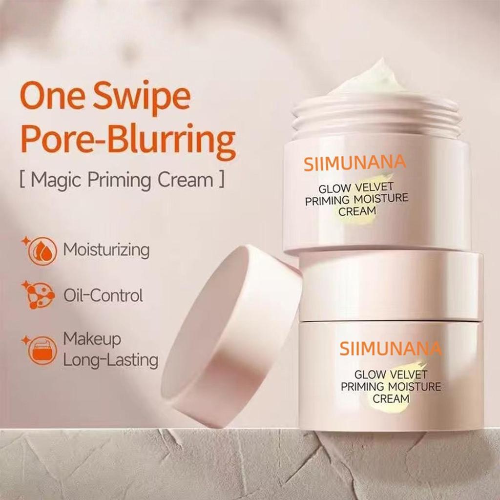 Hydrating Primer 60g Hydrating คอนซีลเลอร์ Face Primer สําหรับแต่งหน้า Minimize รูขุมขนควบคุมน้ํามัน