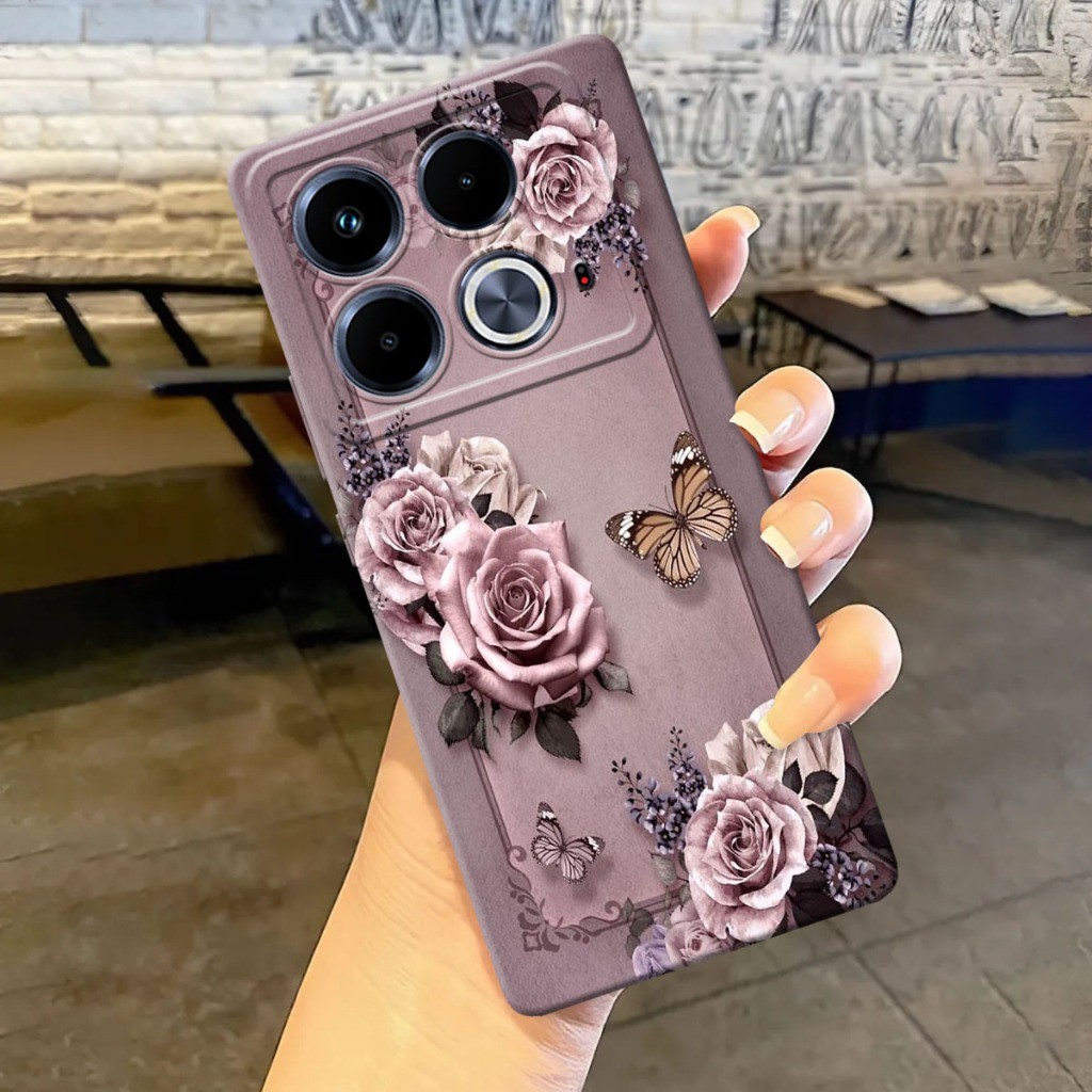 Infinix Note 40 Infinix Note 40 Pro Infinix GT Pro เคสแฟชั่น Procamera Macaron TPU