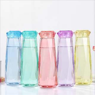 Diamond Design Water Bottle ขวดน้ำดีไซน์เพชร พกพาสะดวก