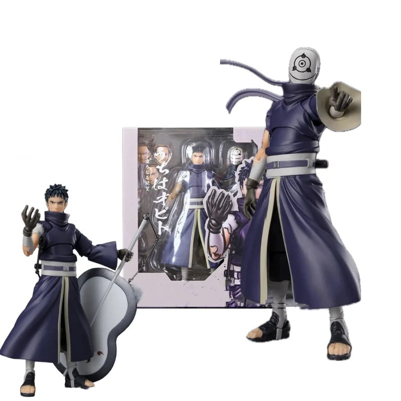 SHF Naruto Uchiha Obito Articulated Action Figure ของเล่น