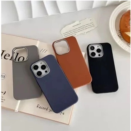 BCL168- SOFT CASE BEN LEATHER CASING HP สําหรับ VIVO Y03 Y02 Y01 Y19S Y18 Y17 Y17S Y16 Y15 Y15S Y12 