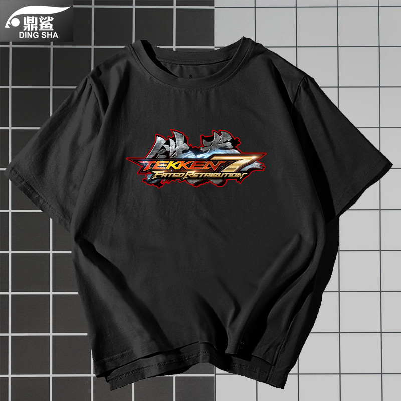 Tekken 7 เกม สินค้า Tekken7 Mary Rose เสื้อยืดแขนสั้น Kazama Ren Ling Xiaoyu ผู้ชายผู้หญิงครึ่งแขน