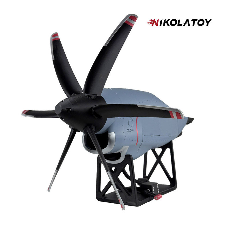 ‌ C130 เครื่องบิน Turbo ใบพัดเครื่องยนต์รุ่นประกอบรุ่น p